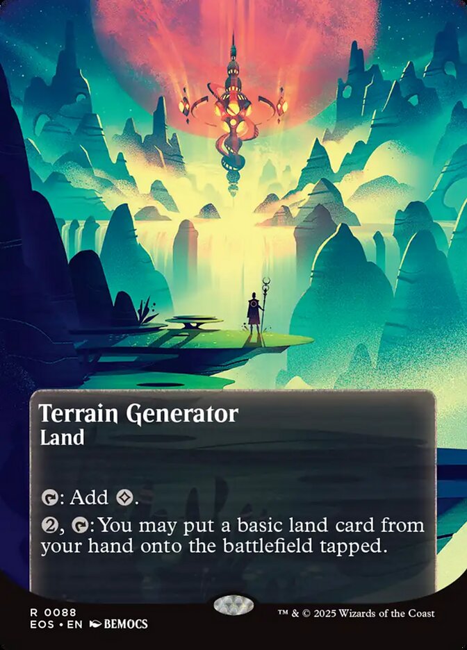 Terrain Generator (Borderless) — EOS — Near Mint