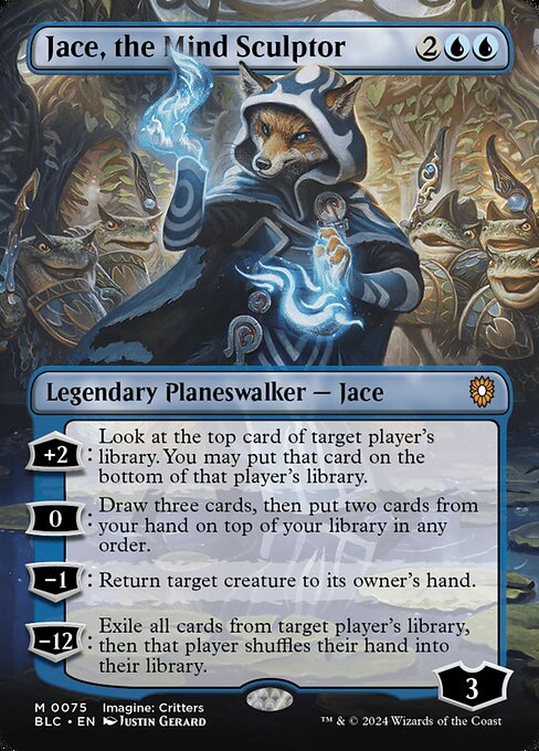 Jace, the Mind Sculptor (Borderless) – BLC – Near Mint