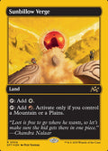 Sunbillow Verge (First Place Foil) — DFT — Near Mint