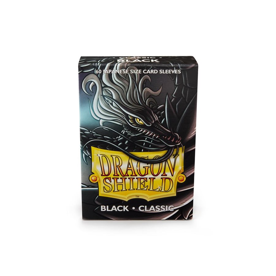 Sleeves: Dragon Shield: Classic Japanese: Black (60)