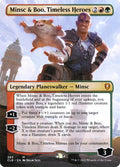 Minsc & Boo, Timeless Heroes (Borderless) – CLB – Near Mint