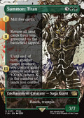 Summon: Titan (Borderless Foil) — FIN — Near Mint