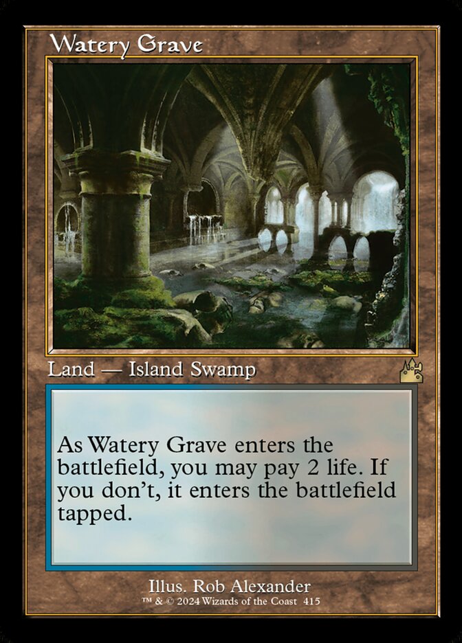 Watery Grave Foil — RVR — Near Mint