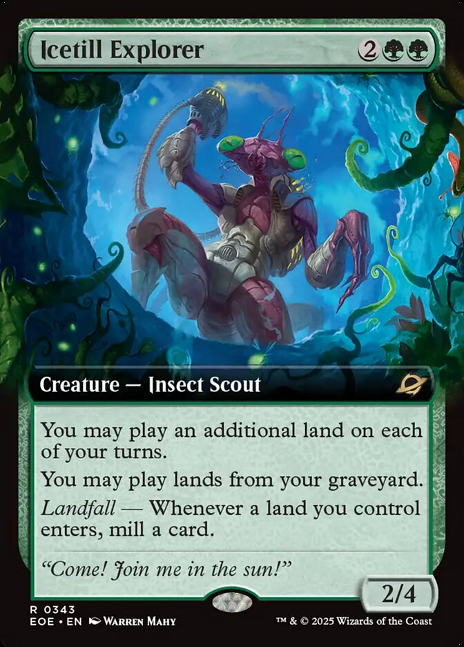 Icetill Explorer (Extended Art) — EOE — Near Mint