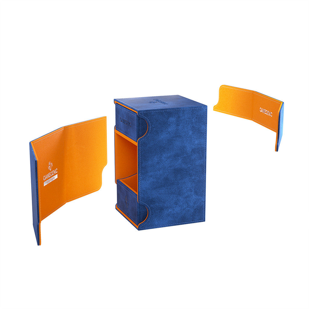 Deck Box: GameGenic Watchtower XL 100+ (Blue/Orange)
