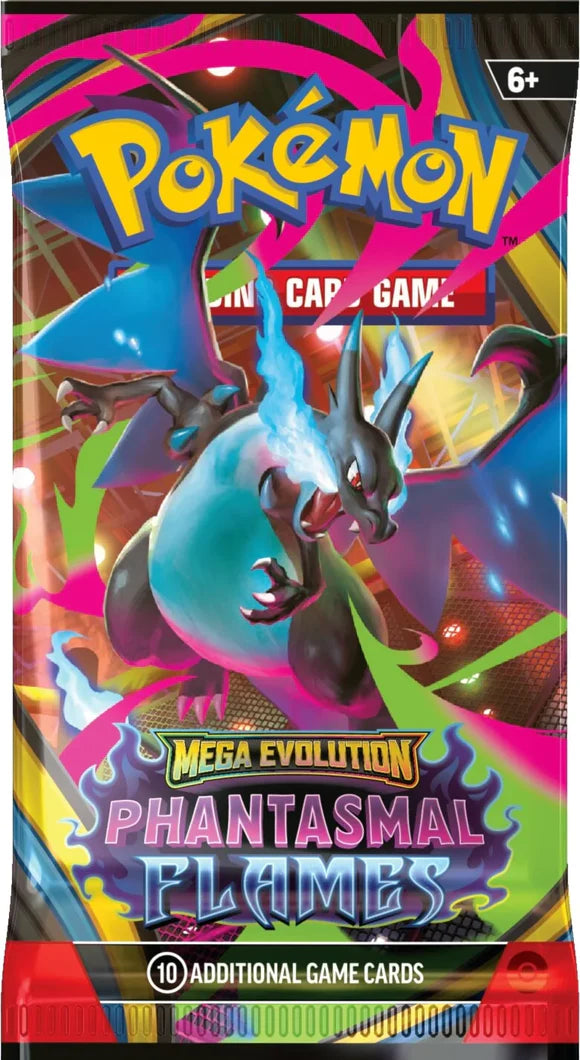 Pokemon Booster Pack: Mega Evolution Phantasmal Flames