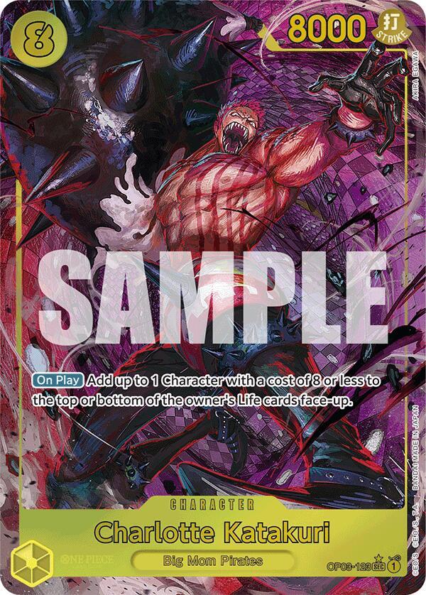 Charlotte Katakuri (Alternate Art) – Premium Booster – Near Mint – Foil