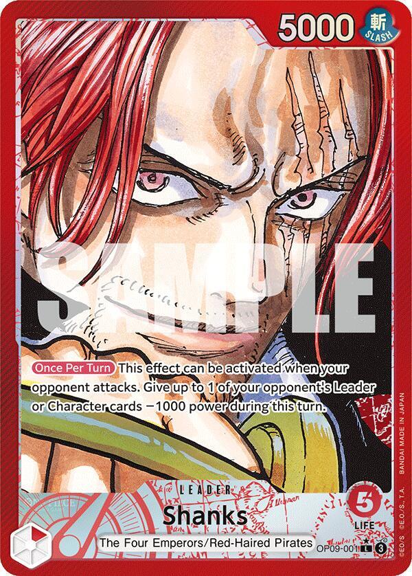 Shanks (001) (Parallel) – Emperors in the New World – Near Mint – Foil