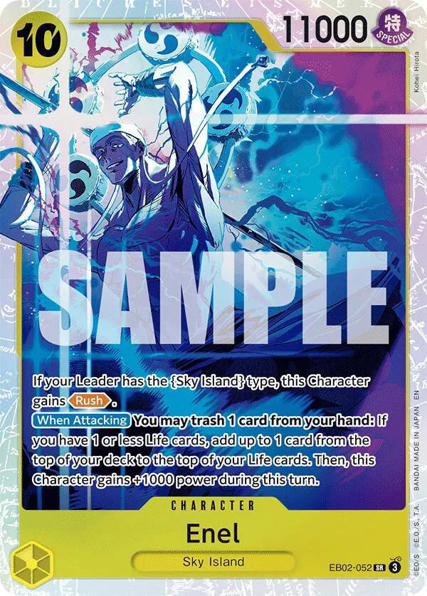 Enel – Extra Booster: Anime 25th Collection – Near Mint – Foil