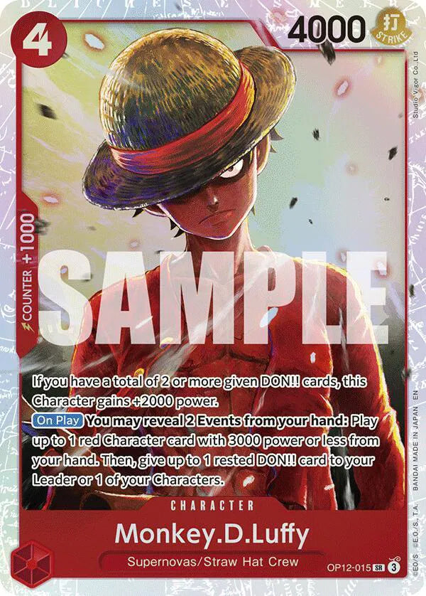 Monkey.D.Luffy – Legacy of the Master – Near Mint – Foil
