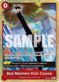 Bad Manners Kick Course (Alternate Art) – Premium Booster -The Best- Vol. 2 – Near Mint – Foil