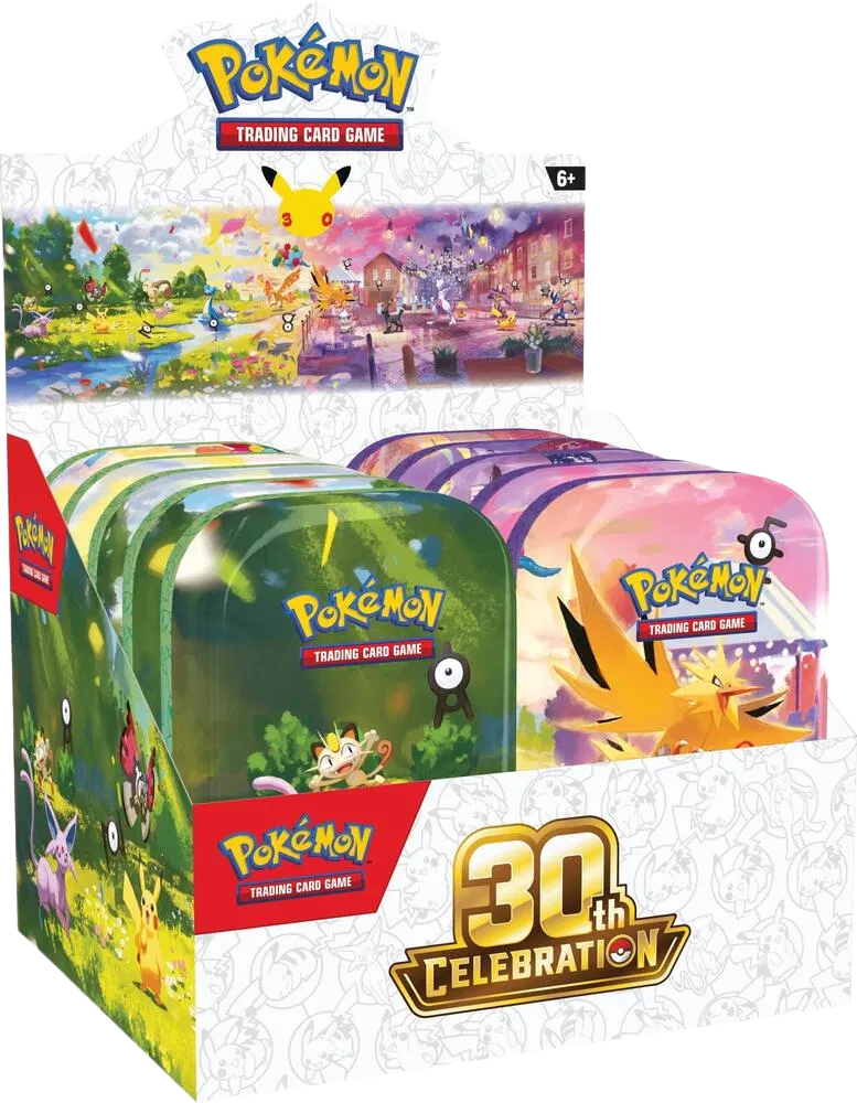Pokemon Mini Tin: 30th Celebration