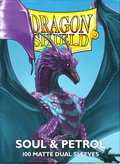 Dragon Shield Sleeves Dual Matte Soul & Petrol (100)