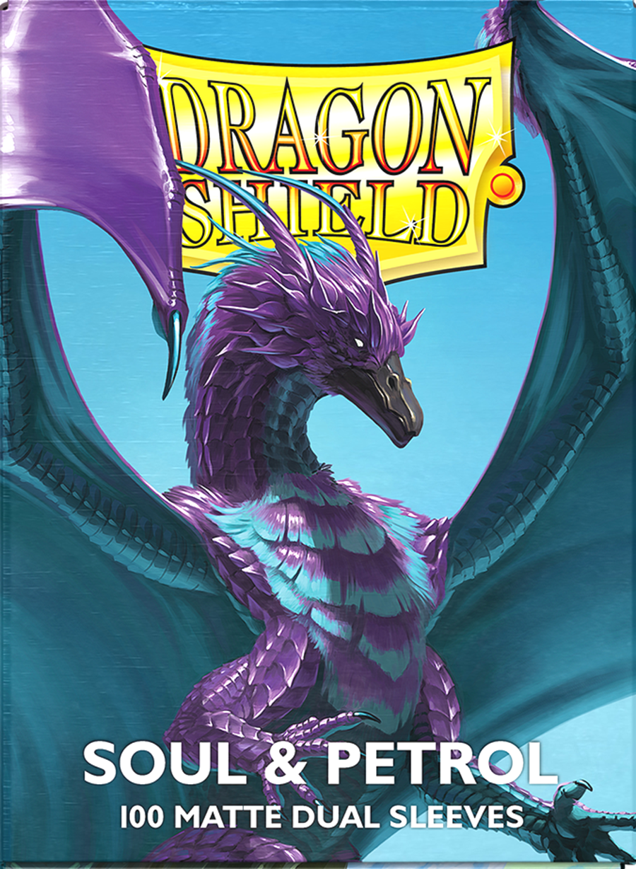 Dragon Shield Sleeves Dual Matte Soul & Petrol (100)