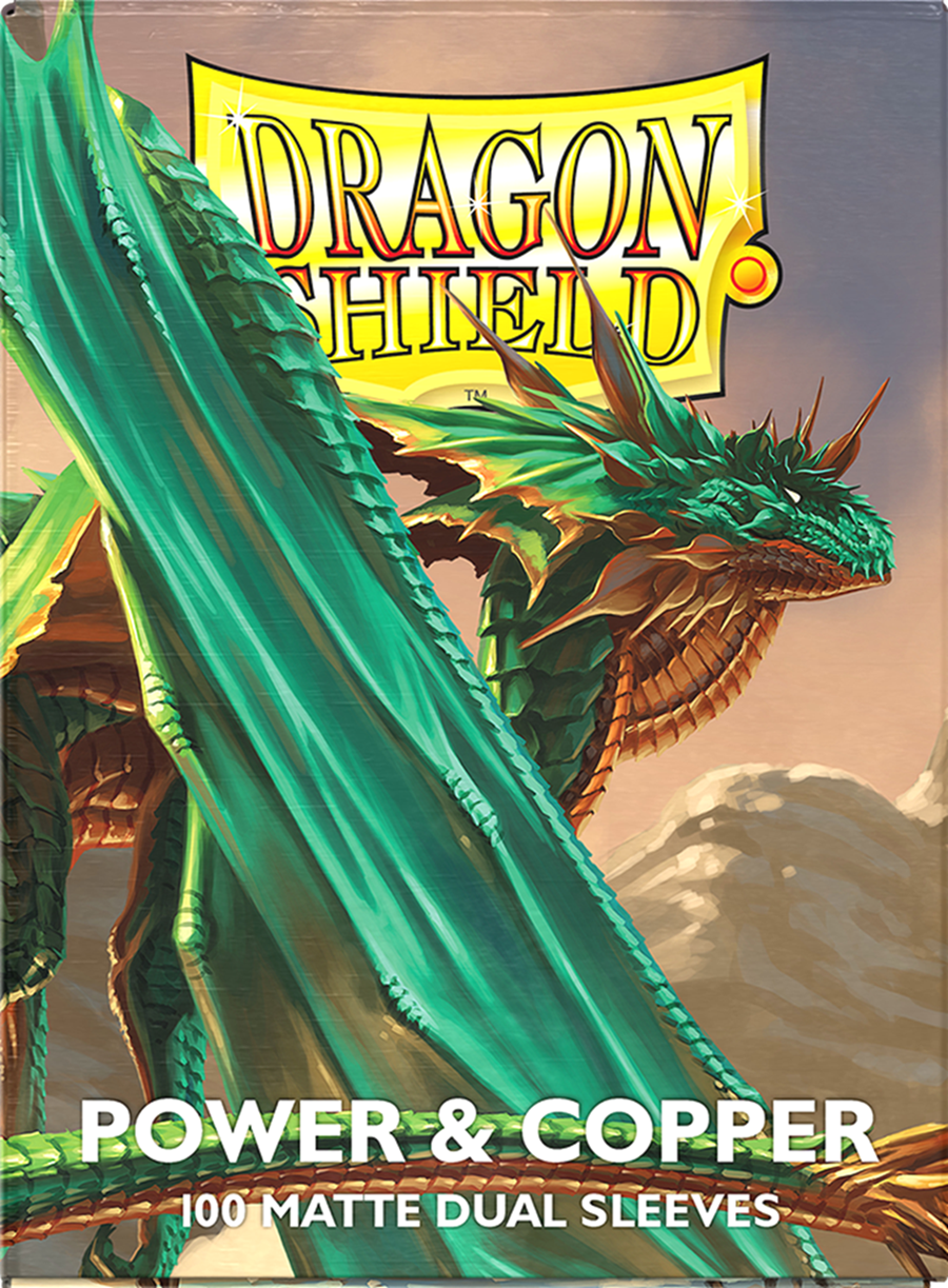 Dragon Shield Sleeves Dual Matte Power & Copper (100)