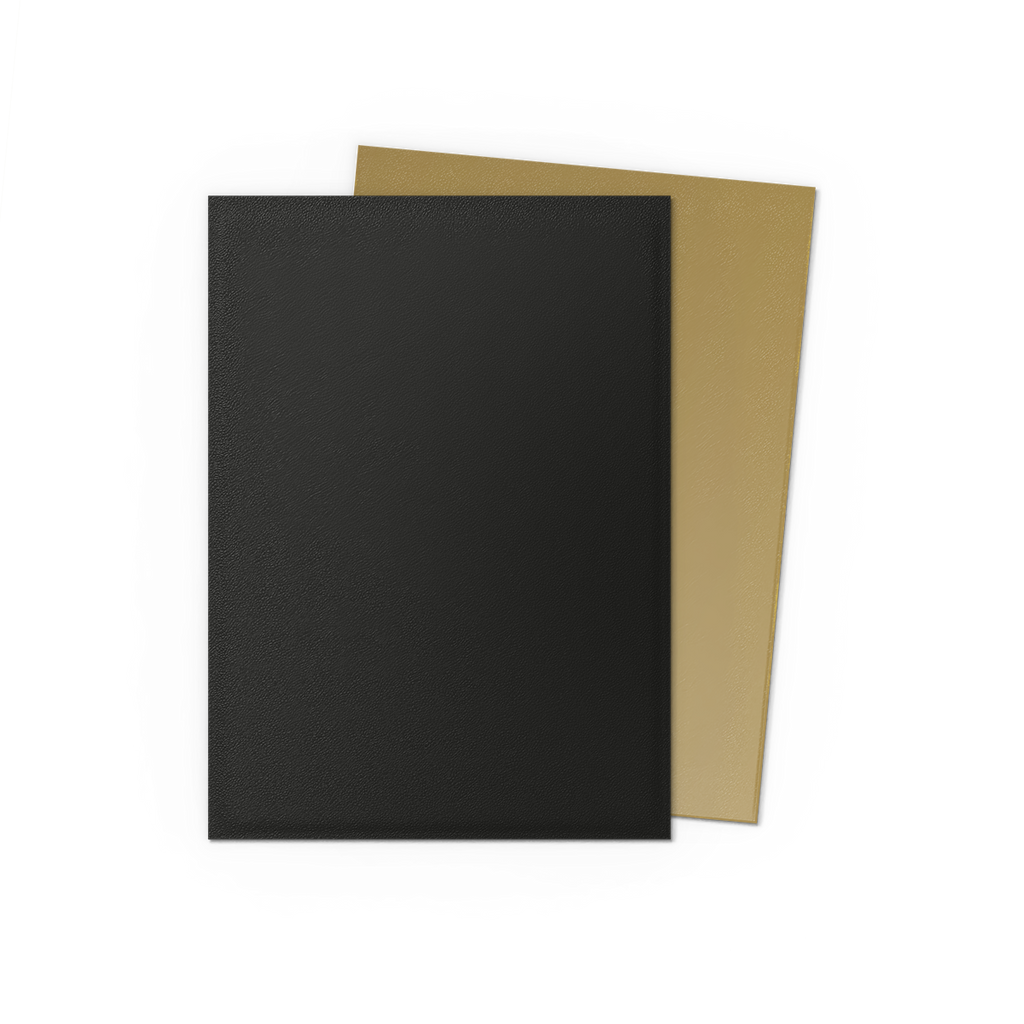 Dragon Shield Sleeves Dual Matte Black & Gold (100)