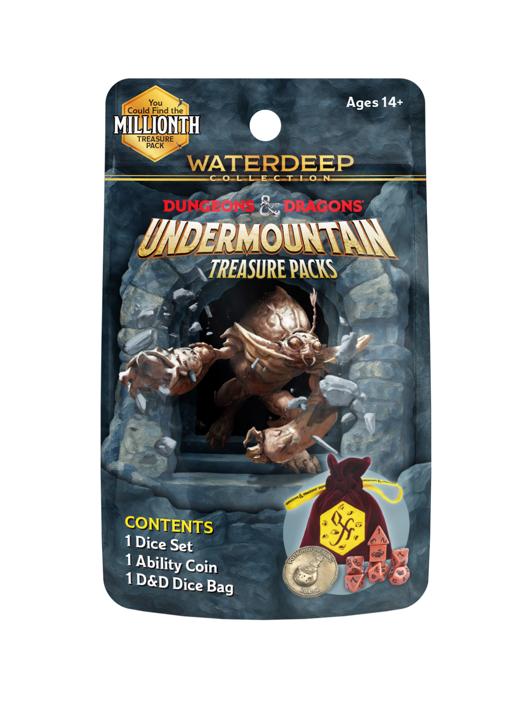 D&D Waterdeep Undermountain Treasure Packs: Mystery Dice